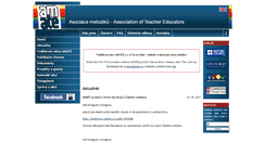 Desktop Screenshot of amate.cz