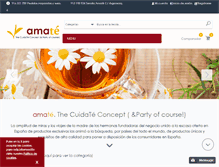 Tablet Screenshot of amate.es